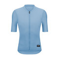 SANTINI Kolesarski dres s kratkimi rokavi - RTR - svetlo modra