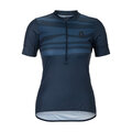 SCOTT Kolesarski dres s kratkimi rokavi - ENDURANCE LT W - modra