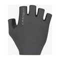 CASTELLI Kolesarske rokavice s kratkimi prsti - ESPRESSO - siva