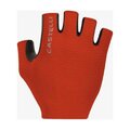 CASTELLI Kolesarske rokavice s kratkimi prsti - ESPRESSO - rdeča