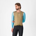 CASTELLI Kolesarski dres z dolgimi rokavi poletni - CORRETTO LS - rjava/modra