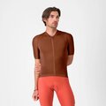 CASTELLI Kolesarski dres s kratkimi rokavi - ESPRESSO 2 - rjava