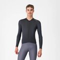 CASTELLI Kolesarski dres z dolgimi rokavi poletni - ESPRESSO 2 LS - črna
