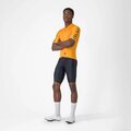 CASTELLI Kolesarski dres s kratkimi rokavi - ENTRATA APEX - oranžna