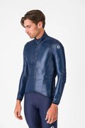 CASTELLI Kolesarska  vetru odporna jakna - ARIA SHELL 2 - modra