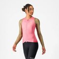 CASTELLI Kolesarski dres z dolgimi rokavi poletni - CORRETTO W LONG - rožnata