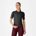 CASTELLI Kolesarski dres s kratkimi rokavi - ESPRESSO 2 W - črna