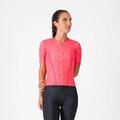 CASTELLI Kolesarski dres s kratkimi rokavi - ANIMA FLOW - rožnata