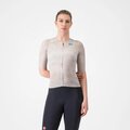 CASTELLI Kolesarski dres s kratkimi rokavi - RACE 8S W - bež