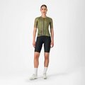 CASTELLI Kolesarski dres s kratkimi rokavi - UNLIMITED PRO 2 W - zelena
