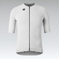 GOBIK Kolesarski dres s kratkimi rokavi - CX SOLID - bela