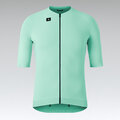 GOBIK Kolesarski dres s kratkimi rokavi - CX SOLID - zelena