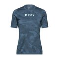 FOX Kolesarski dres s kratkimi rokavi - W RANGER - modra