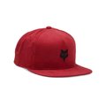 FOX Kolesarska kapa - FOX HEAD SNAPBACK - rdeča