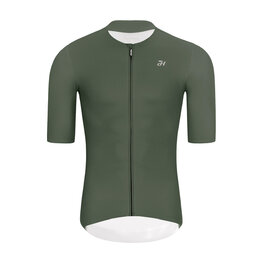 HOLOKOLO Kolesarski dres kratek rokav in kratke hlače - ELEVATE - vijolična/zelena