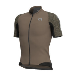 ALÉ Kolesarski dres s kratkimi rokavi - OFF-ROAD MTB ATTACK OFF ROAD 2.0 - rjava