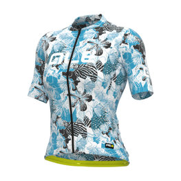 ALÉ Kolesarski dres s kratkimi rokavi - PR-R AMAZZONIA LADY - zelena