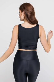 ATHLEEYA URBAN TANK - črna