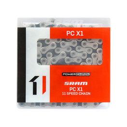 SRAM veriga - PC X1 SOLIDPIN - srebrna