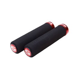SRAM ročaji - LOCKING GRIPS 129 mm - črna/rdeča