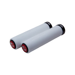 SRAM ročaji - LOCKING GRIPS 129 mm - siva/rdeča