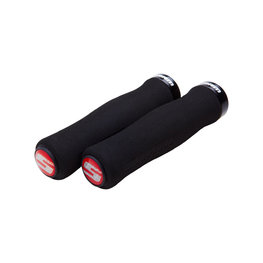 SRAM ročaji - LOCKING GRIPS 129 mm - črna/rdeča