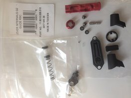 SRAM komplet za ročico - DISC BRAKE LEVER INTERNALS/SERVICE KIT GUIDE RSC/ULTIMATE/CODE RSC - črna