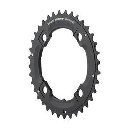 SRAM menjalnik - MTB 36T 104 S1 49 CHAINLINE AL5 2X10 NO PIN BLAST - črna