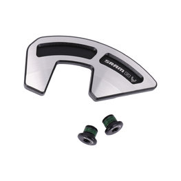 SRAM pokrov - SINGLE IMPACT/BASH GUARD KIT FOR 32T XX - srebrna