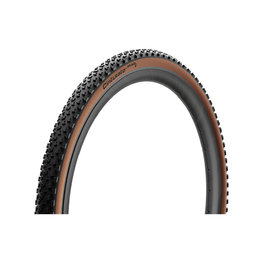 PIRELLI plašč - CINTURATO GRAVEL S CLASSIC TECHWALL 45 - 622 60 tpi - rjava/črna
