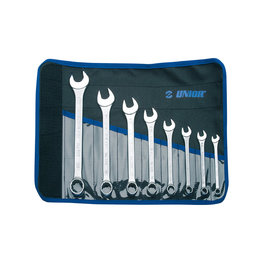 UNIOR komplet ključev - SET OF WRENCHES  - srebrna