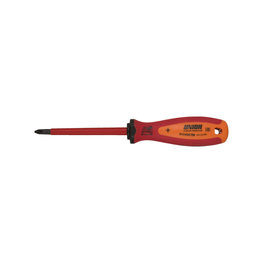 UNIOR izvijač - SCREWDRIVER  VDE TBI PH1 x 80 - rdeča