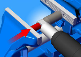 UNIOR komplet orodja - SHOCK ABSORBER KIT 12 - 12,7 - srebrna