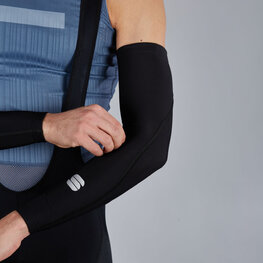 SPORTFUL Kolesarski rokavčki - THERMODRYTEX - črna