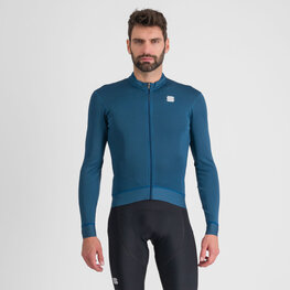 SPORTFUL Kolesarski dres z dolgimi rokavi zimski - MONOCROM THERMAL - modra