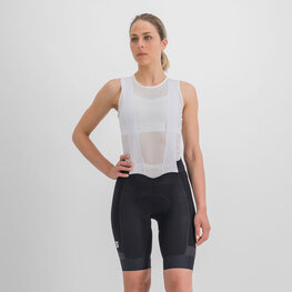 SPORTFUL Kolesarske kratke hlače z naramnicami - SUPERGIARA - črna