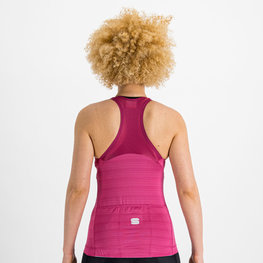 SPORTFUL Kolesarska majica brez rokavov - KELLY - ciklama