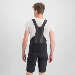 SPORTFUL Kolesarske kratke hlače brez naramnic - SUPERGIARA - črna