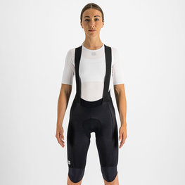 SPORTFUL Kolesarske kratke hlače z naramnicami - BODYFIT PRO THERMAL - črna