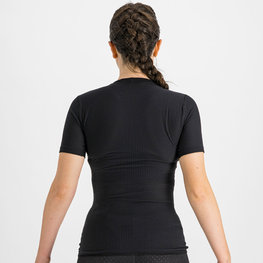 SPORTFUL Kolesarska  majica s kratkimi rokavi - BODYFIT PRO - črna