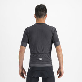 SPORTFUL Kolesarski dres s kratkimi rokavi - MONOCROM - antracit