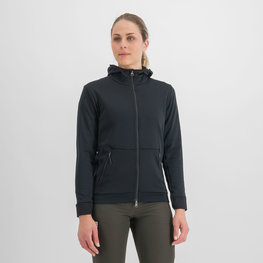 SPORTFUL Kolesarska  podaljšana jakna - METRO SOFTSHELL - črna