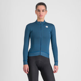 SPORTFUL Kolesarski dres z dolgimi rokavi zimski - MONOCROM THERMAL - modra