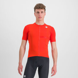 SPORTFUL Kolesarski dres s kratkimi rokavi - MATCHY - rdeča