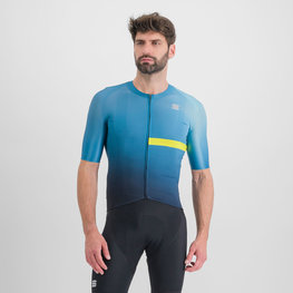 SPORTFUL Kolesarski dres s kratkimi rokavi - BOMBER - modra