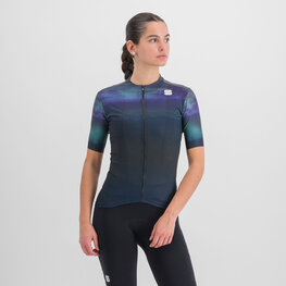 SPORTFUL Kolesarski dres s kratkimi rokavi - FLOW SUPERGIARA - modra