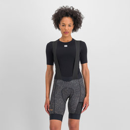 SPORTFUL Kolesarske kratke hlače z naramnicami - SKY RIDER SUPERGIARA - črna