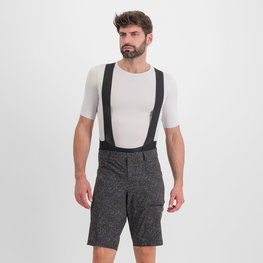 SPORTFUL Kolesarske kratke hlače brez naramnic - SKY RIDER GIARA - črna