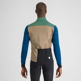 SPORTFUL Kolesarska  podaljšana jakna - TEMPO - zelena/modra/siva/črna