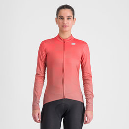 SPORTFUL Kolesarski dres z dolgimi rokavi zimski - ROCKET THERMAL - rožnata